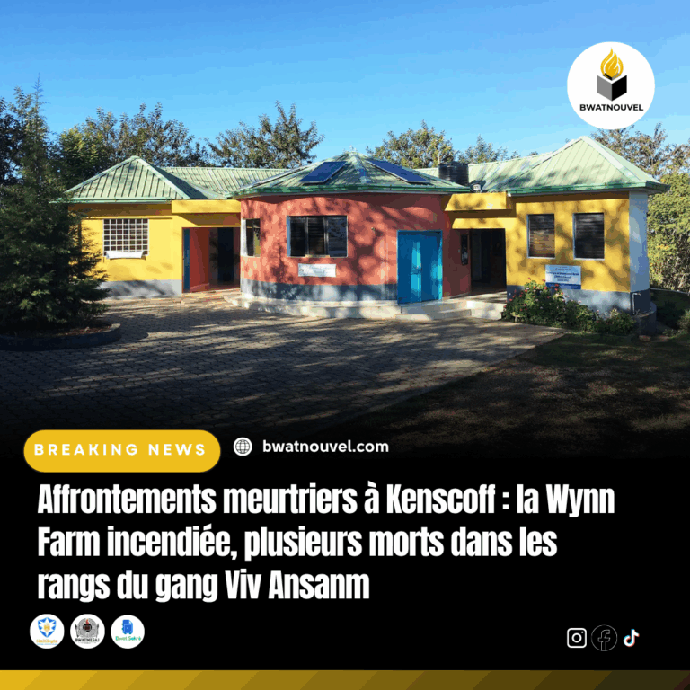 Haïti : violents affrontements à Kenscoff, la Wynn Farm brûlée