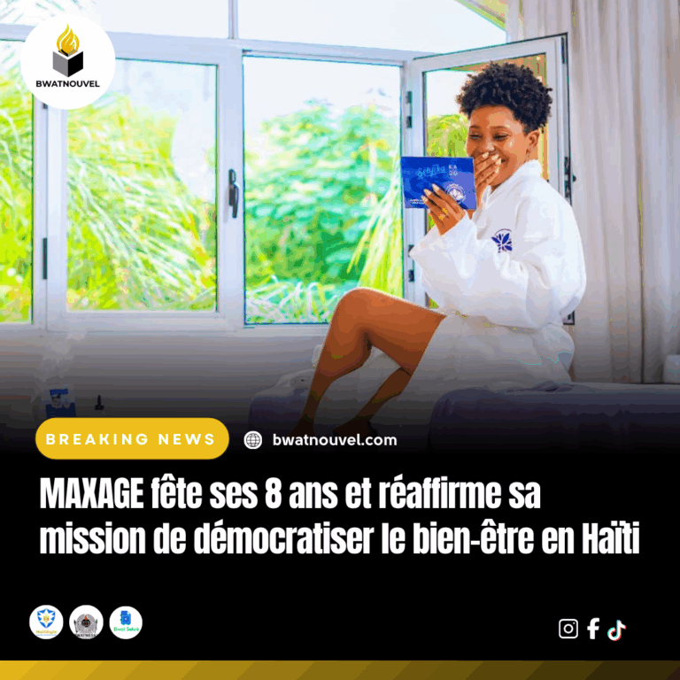 Maxage célèbre 8 ans et promeut le bien-être en Haïti.