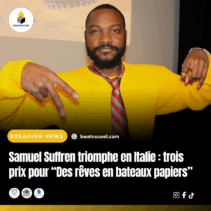 Samuel Suffren gagne trois prix en Italie.