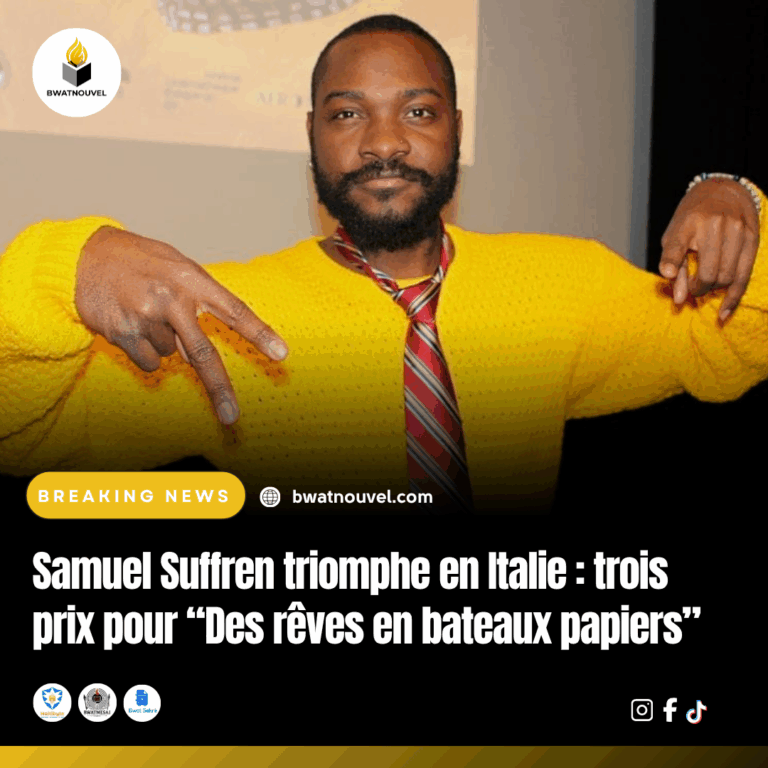 Samuel Suffren gagne trois prix en Italie.