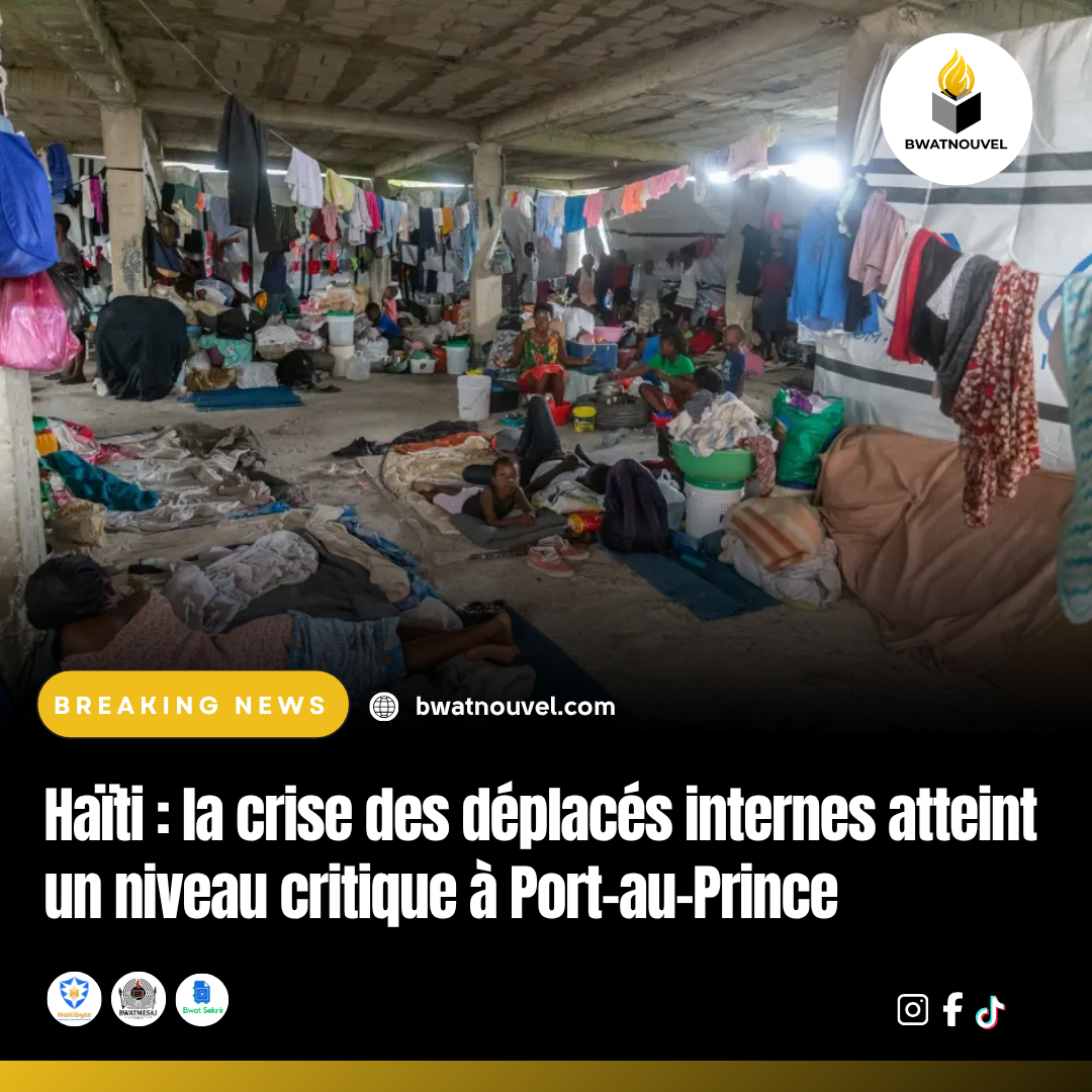 Port-au-Prince : urgence déplacés .