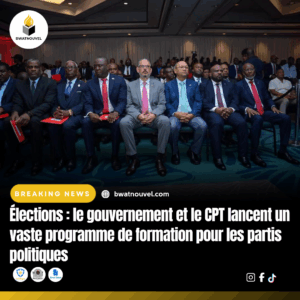Le gouvernement et le CPT forment les partis politiques