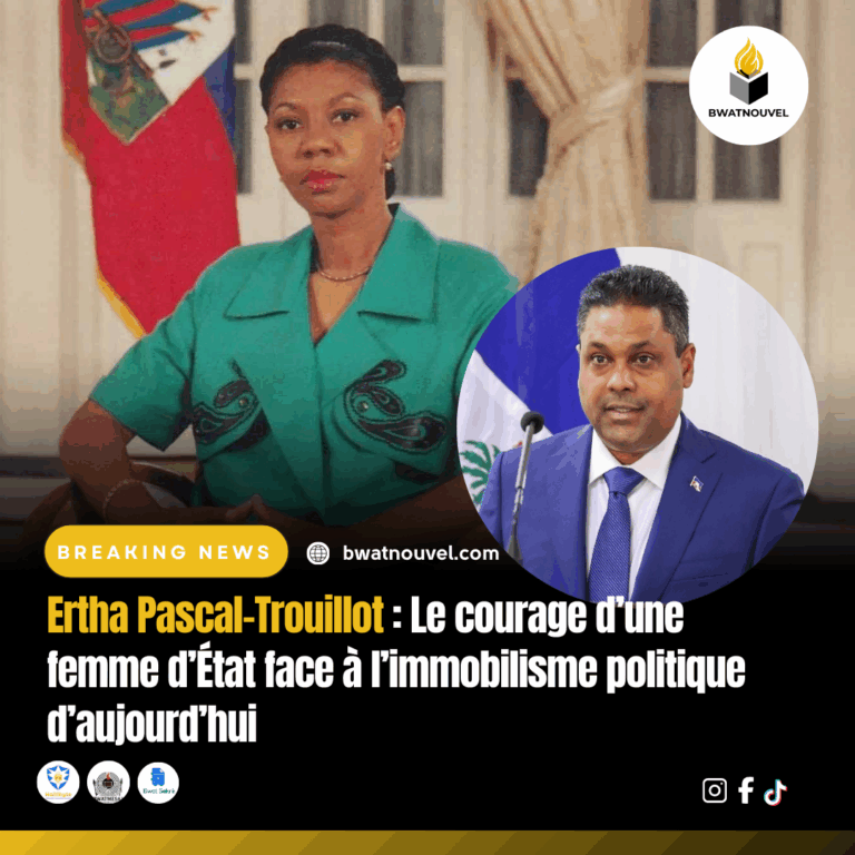Ertha Pascal-Trouillot face à l’immobilisme