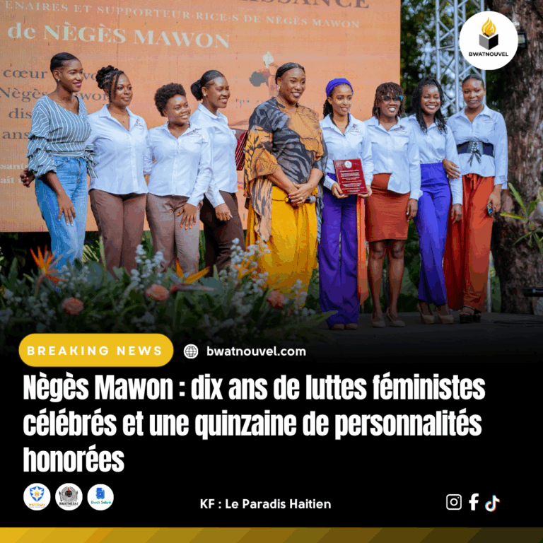 Nègès Mawon célèbre 10 ans de luttes féministes.