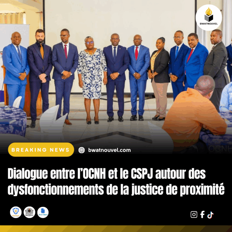 OCNH et CSPJ échangent sur les défis de la justice locale.