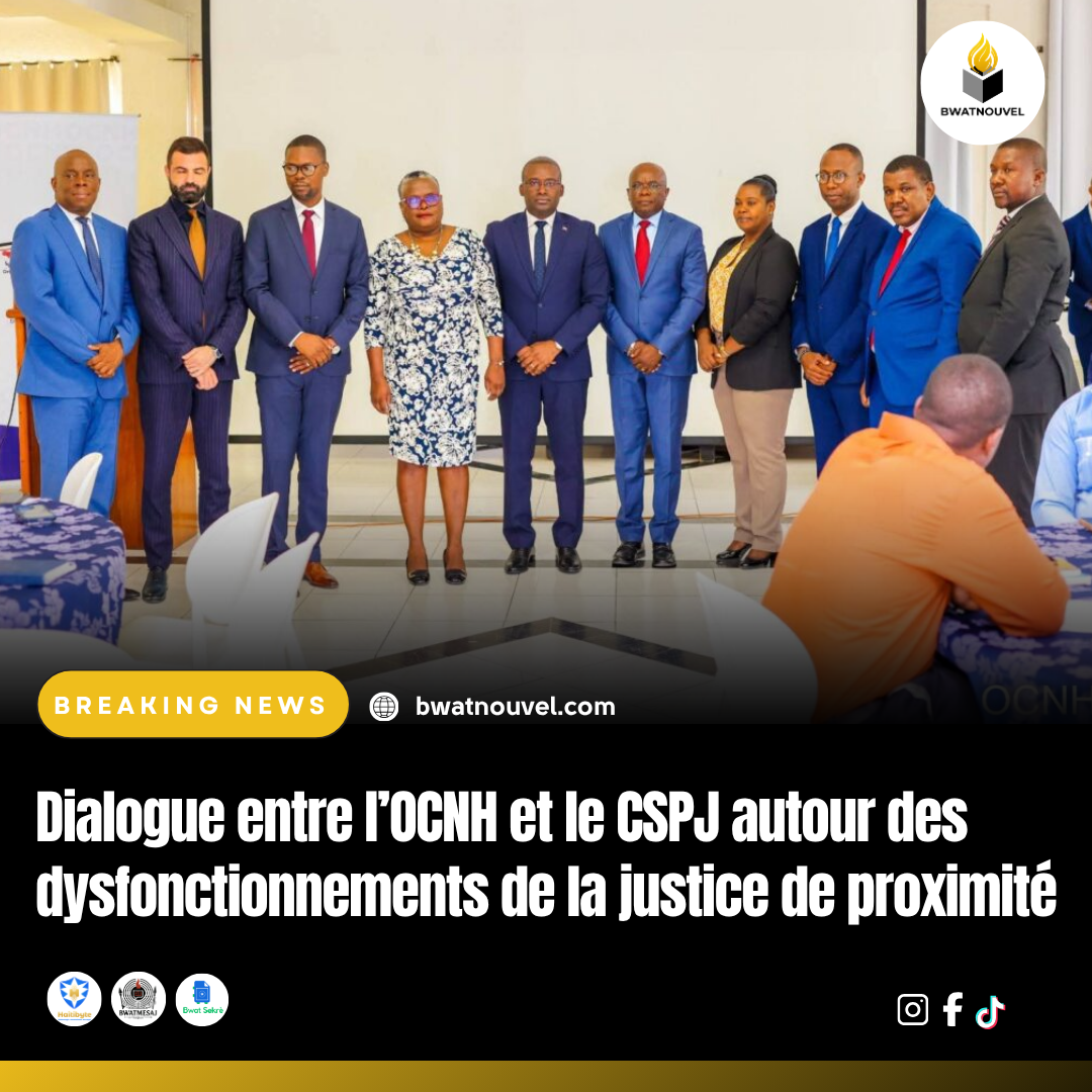 OCNH et CSPJ échangent sur les défis de la justice locale.