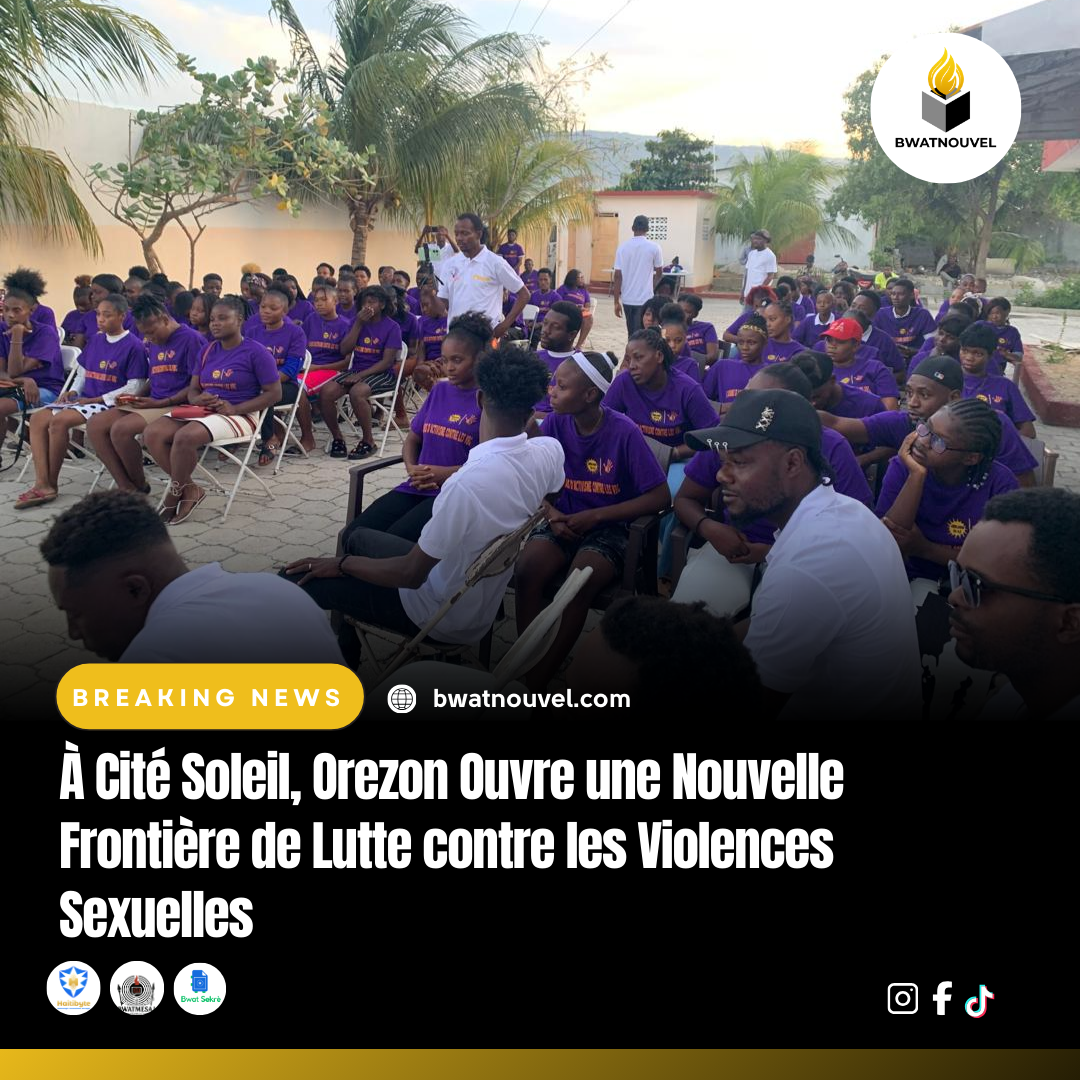 « À Cité Soleil, Orezon lutte contre les violences sexuelles