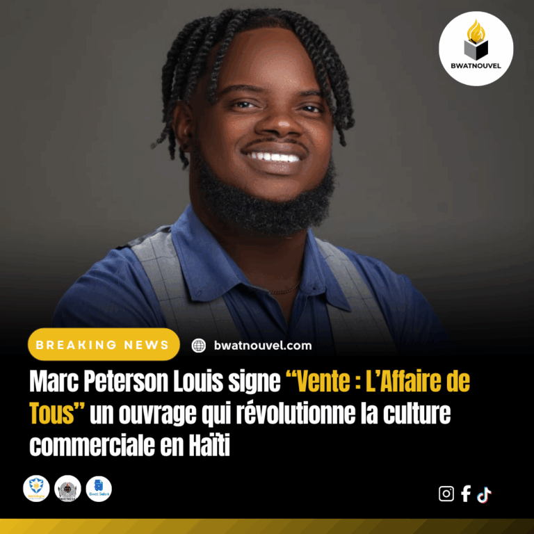 Marc Peterson Louis et la culture commerciale haïtienne.