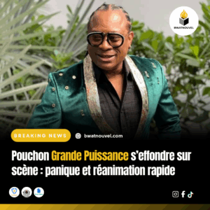 Pouchon Collapses on Stage, Quickly Resuscitated