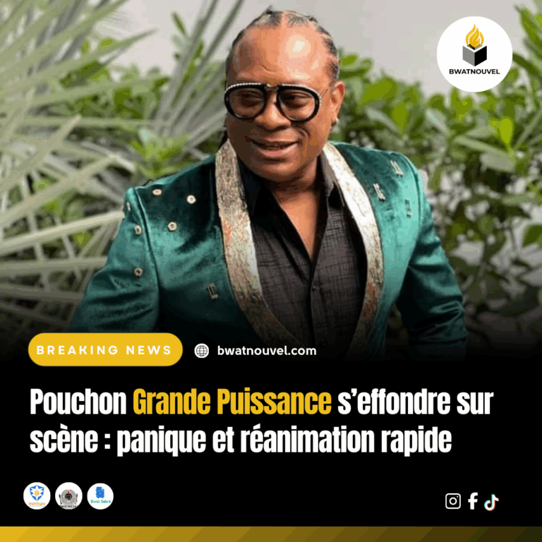 Pouchon Collapses on Stage, Quickly Resuscitated