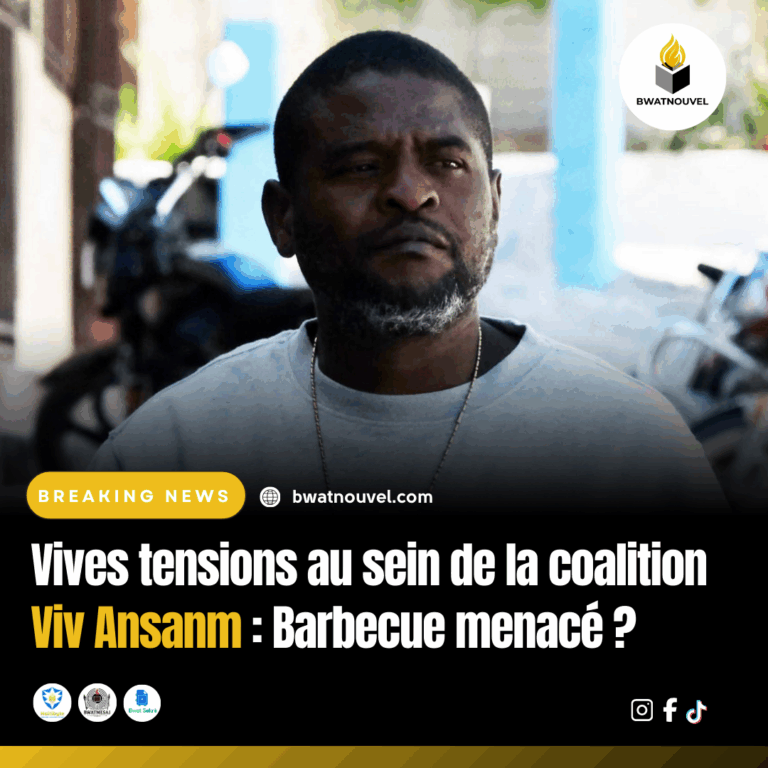 Tensions dans « Viv Ansanm » autour de Barbecue.
