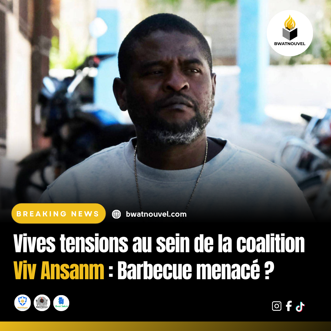 Tensions dans « Viv Ansanm » autour de Barbecue.