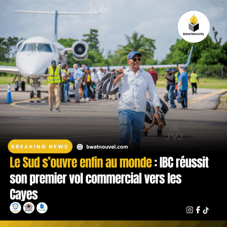 Le Sud d’Haïti s’ouvre : IBC relie les Cayes au monde.