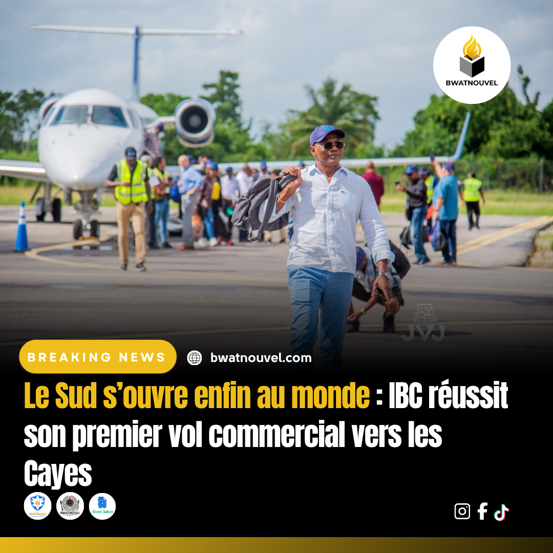 Le Sud d’Haïti s’ouvre : IBC relie les Cayes au monde.