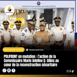 POLIFRONT : action de Marie Adeline D. Gilles.