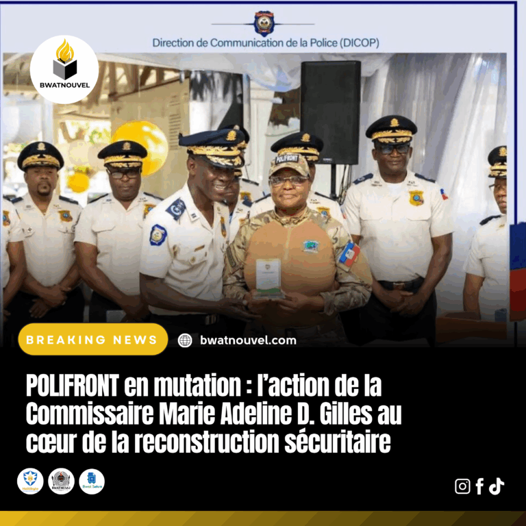 POLIFRONT : action de Marie Adeline D. Gilles.
