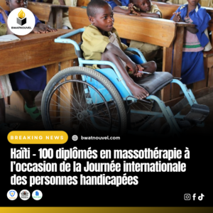 Haïti : 100 diplômés en massothérapie.