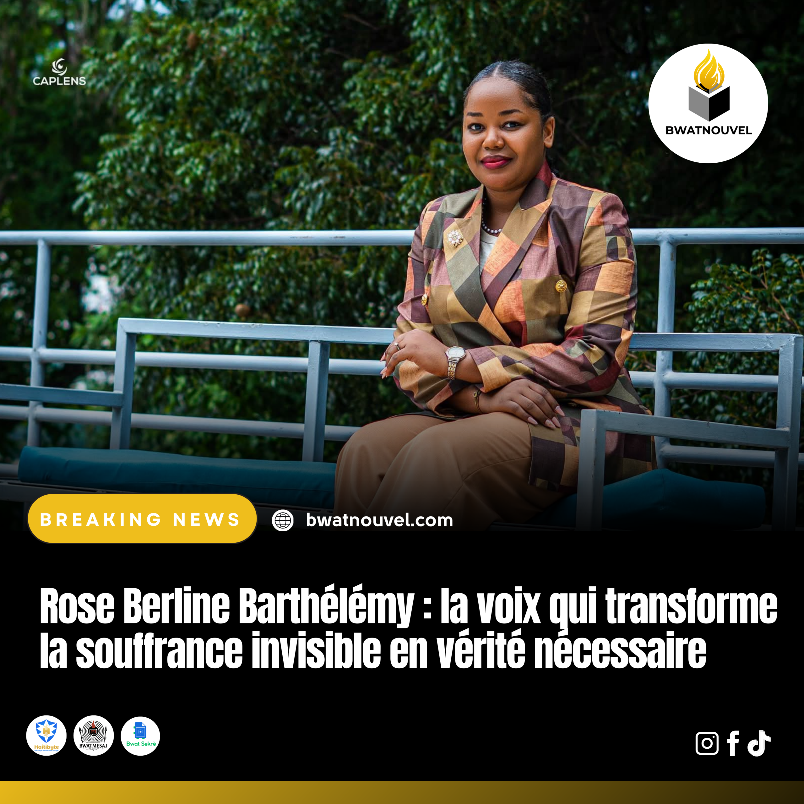 Rose Berline Barthélémy, voix de vérité.