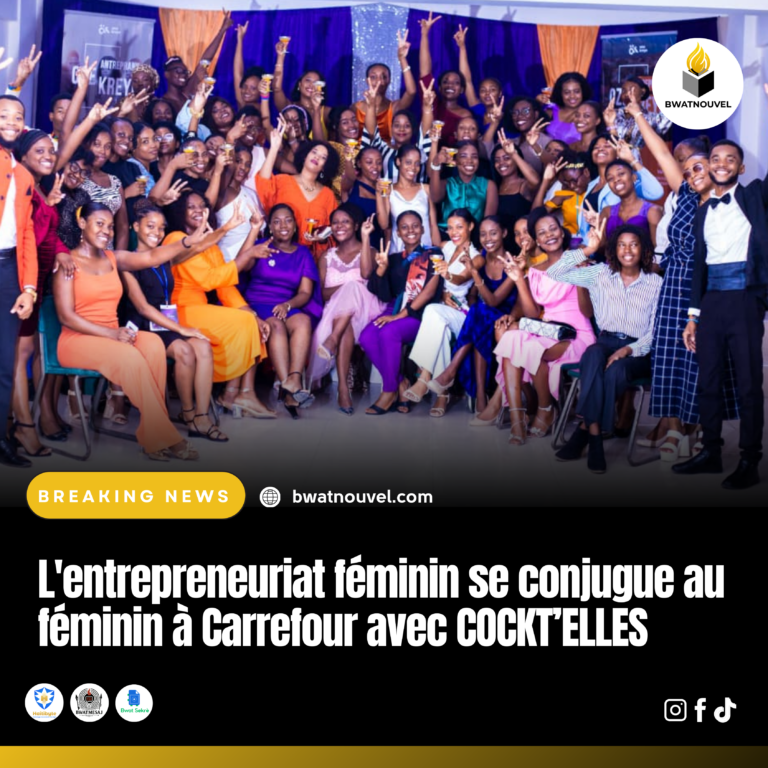 Entrepreneuriat féminin à Carrefour avec COCKT’ELLES.