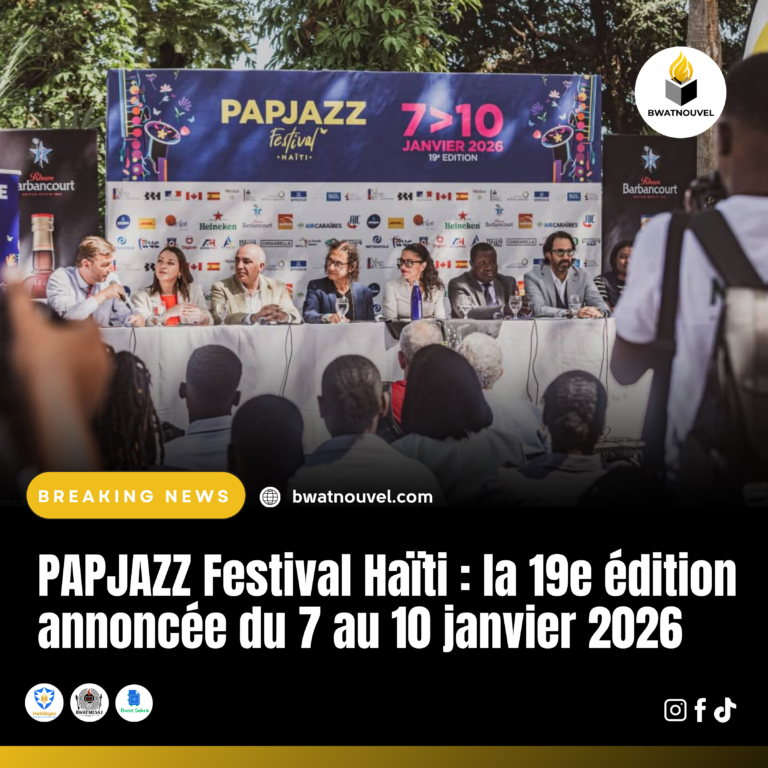 PAPJAZZ Haïti 2026 : 19ᵉ édition du 7 au 10 janvier.