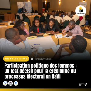 Femmes et élections Haïti.