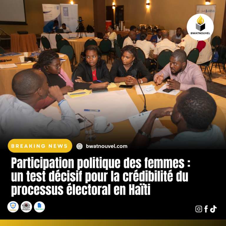 Femmes et élections Haïti.