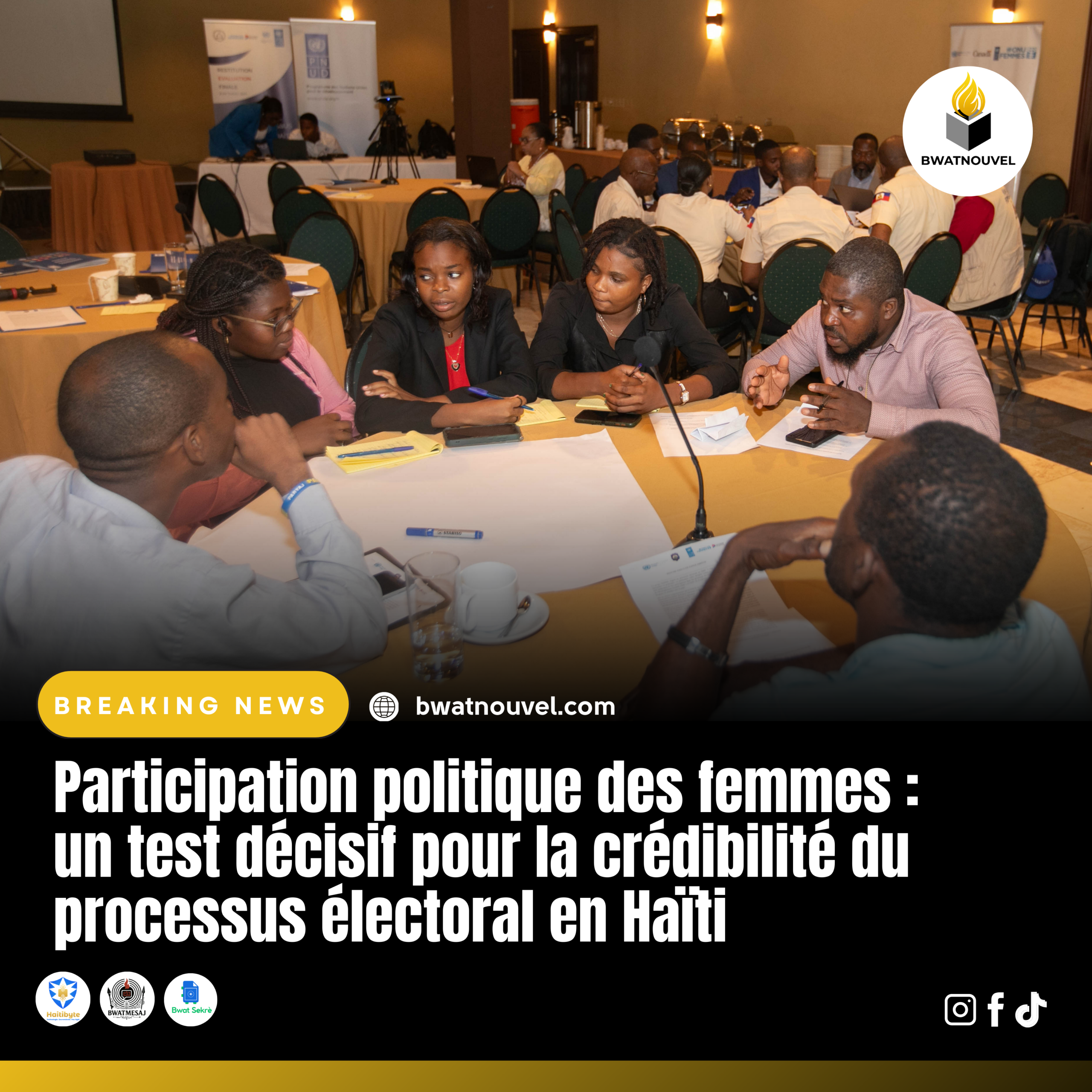 Femmes et élections Haïti.