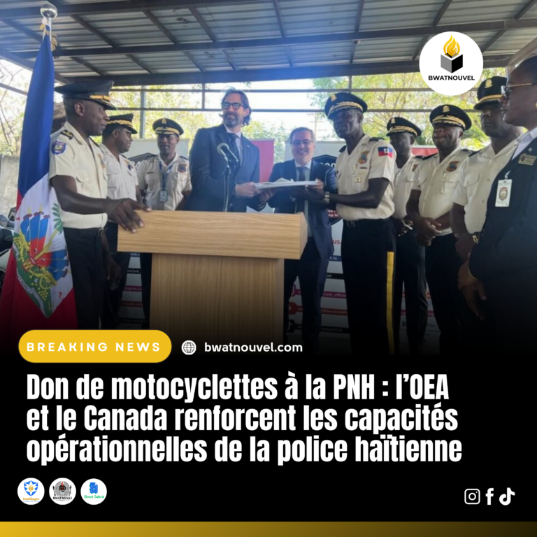 PNH : OEA et Canada renforcent la police