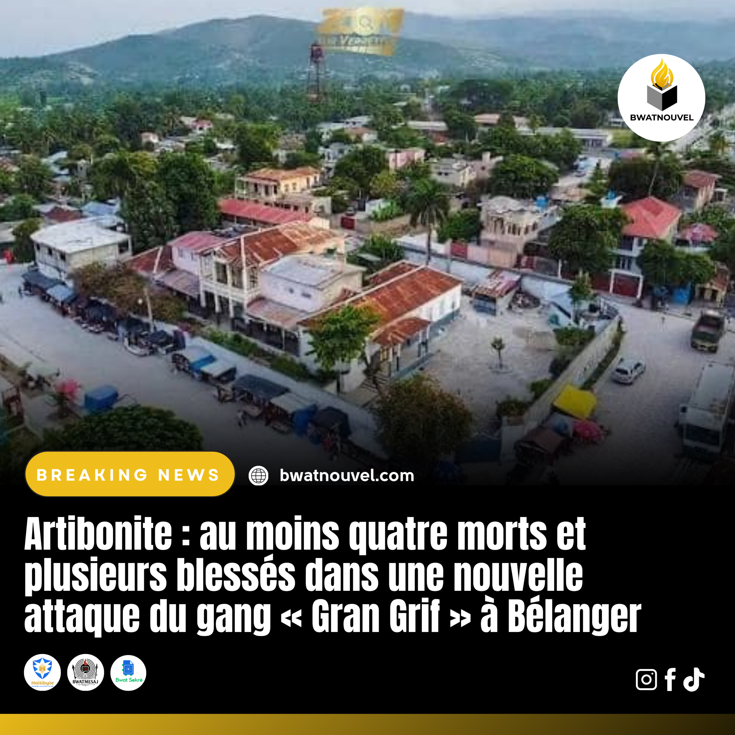 Bélanger frappé par une attaque du gang Gran Grif.