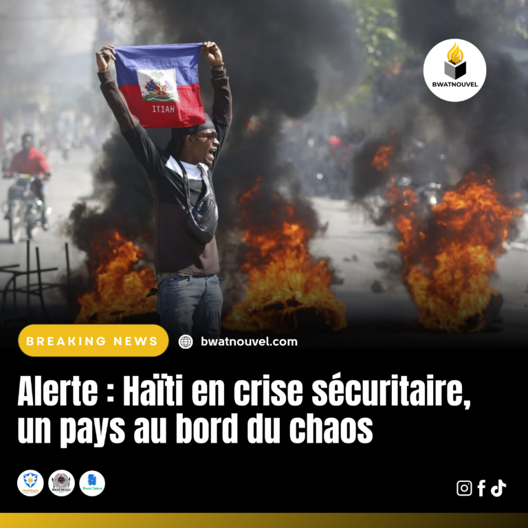 Haïti : crise sécuritaire, pays au bord du chaos.