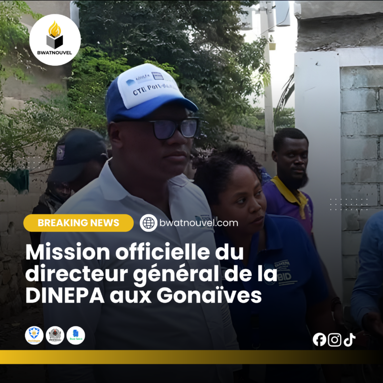 DINEPA aux Gonaïves.