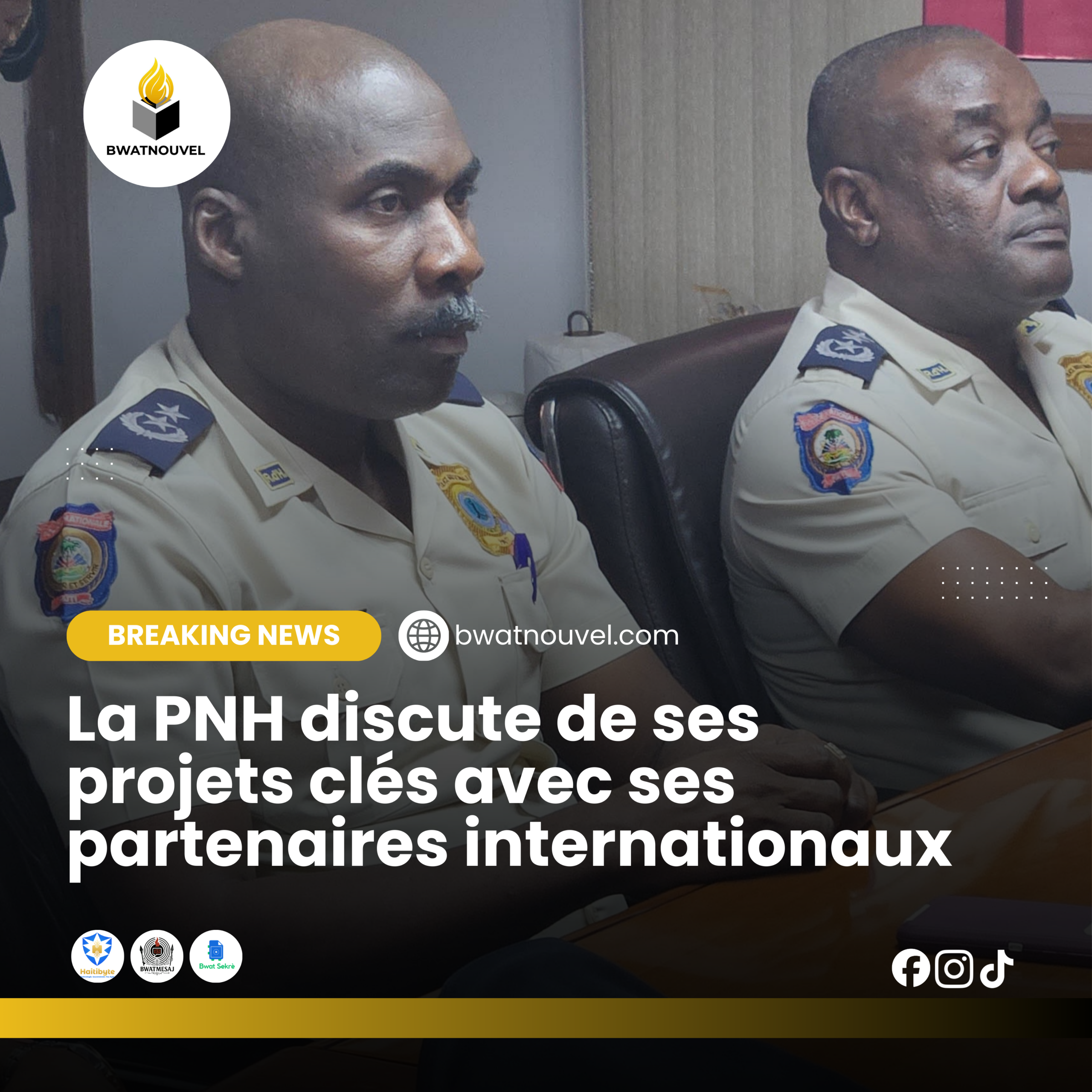 PNH présente ses projets aux partenaires internationaux.