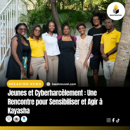 Sensibilisation des jeunes au cyberharcèlement à Kayasha.