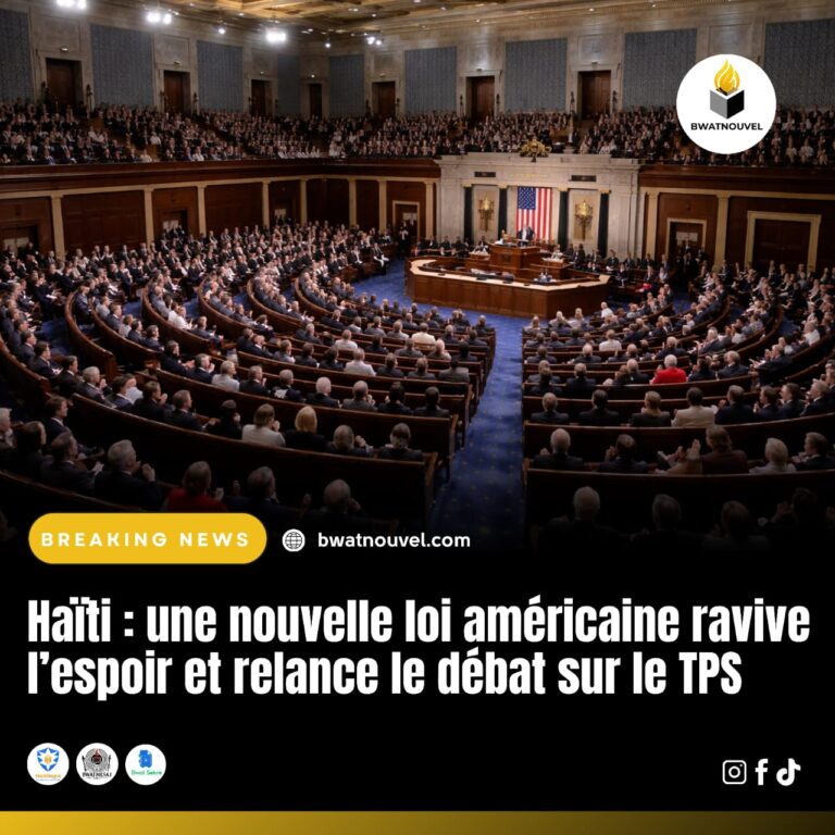 Haïti : loi US relance le débat sur le TPS.