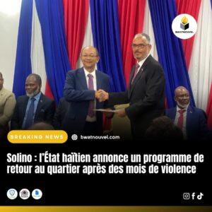 Retour des familles à Solino après la violence.